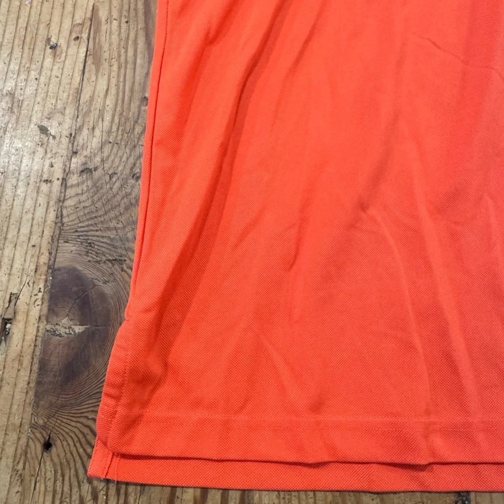 Vibrant Orange Performance Polo Shirt - Picture 5 of 5